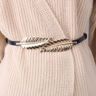 小皮带女韩国细潮 真皮配裙子毛衣韩版 腰带女细装 饰连衣裙简约时尚