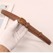 饰气质软皮带真皮细复古牛皮裤 腰带女实用简约牛仔裤 百搭休闲装 带