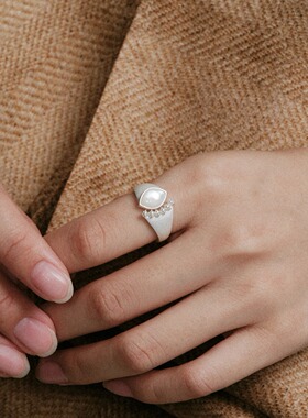 MOIAUSSI·Laurier·月桂珍珠戒指 01