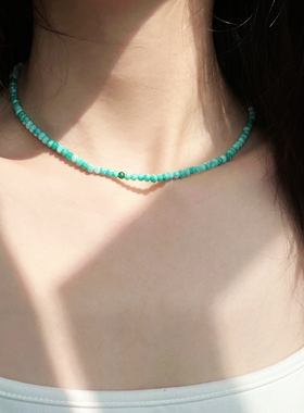 项链颈链锁骨链马来玉石女