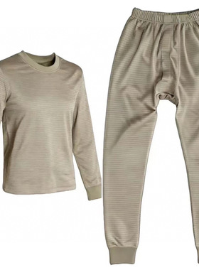 武汉军旭厂25款SY轻质保暖内衣裤圆领套装男冬加厚秋衣裤打底