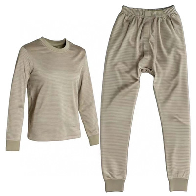 武汉军旭厂25款SY轻质保暖内衣裤圆领套装男冬加厚秋衣裤打底