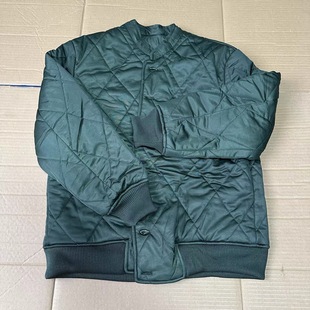 3504厂绿色寒区棉上衣男士冬季防寒内胆冷冻库热熔棉保暖棉袄