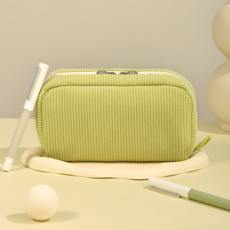 弘典灯芯绒大容量笔袋