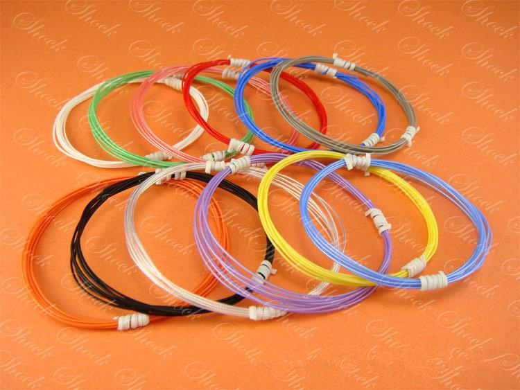 特氟龙单晶铜镀银海洋之心古河线材耳机diy编织升级维修配件多色