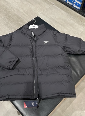 Reebok锐步男女冬季夹克明星同款经典撞色加厚羽绒服面包服HF2768