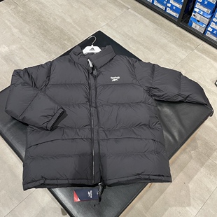 Reebok锐步男女冬季夹克明星同款经典撞色加厚羽绒服面包服HF2768