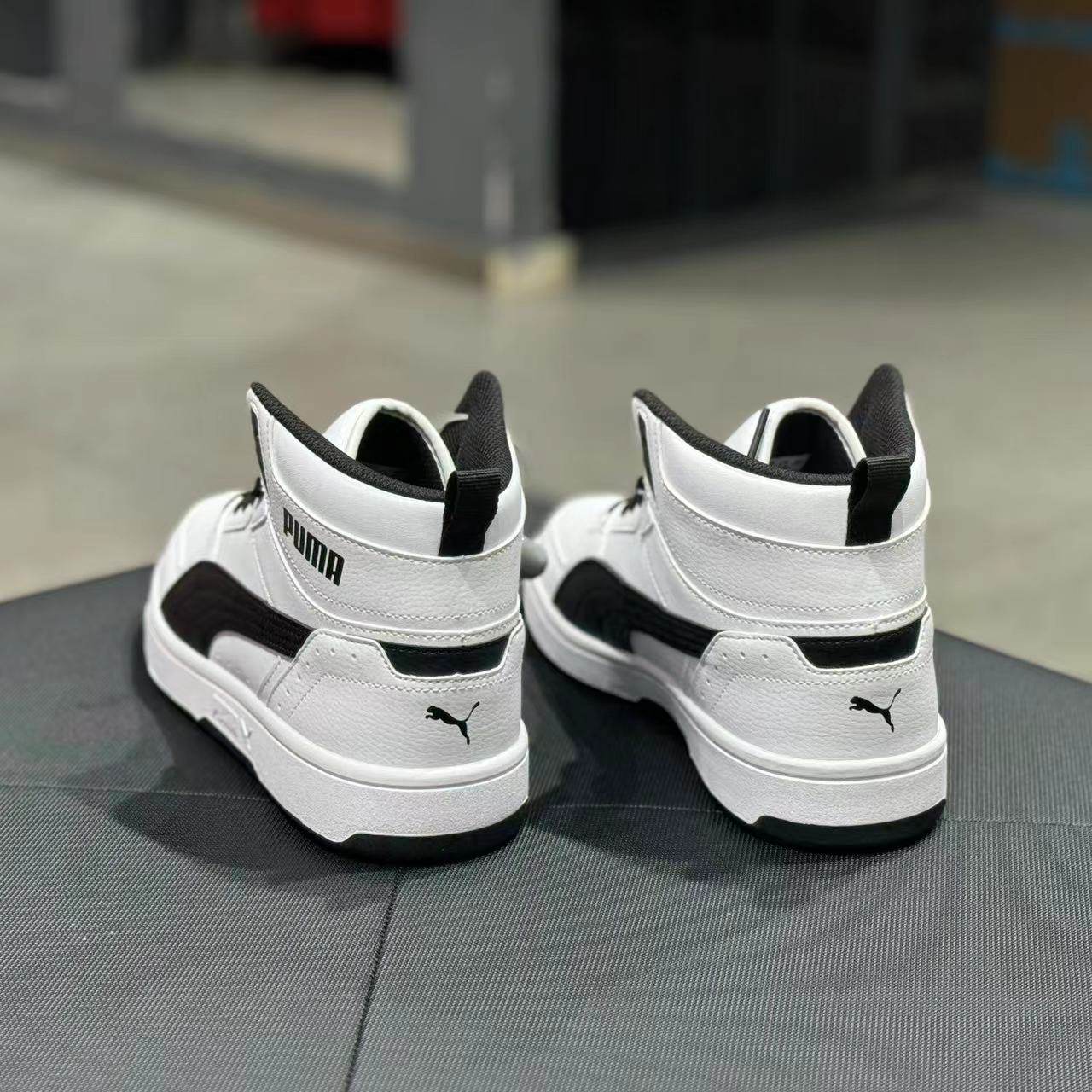 PUMA/彪马复古篮球风经典百搭拼接男款运动高帮休闲板鞋374765,运动鞋new,板鞋,淘宝优惠券,粉丝福利购,淘宝优惠卷