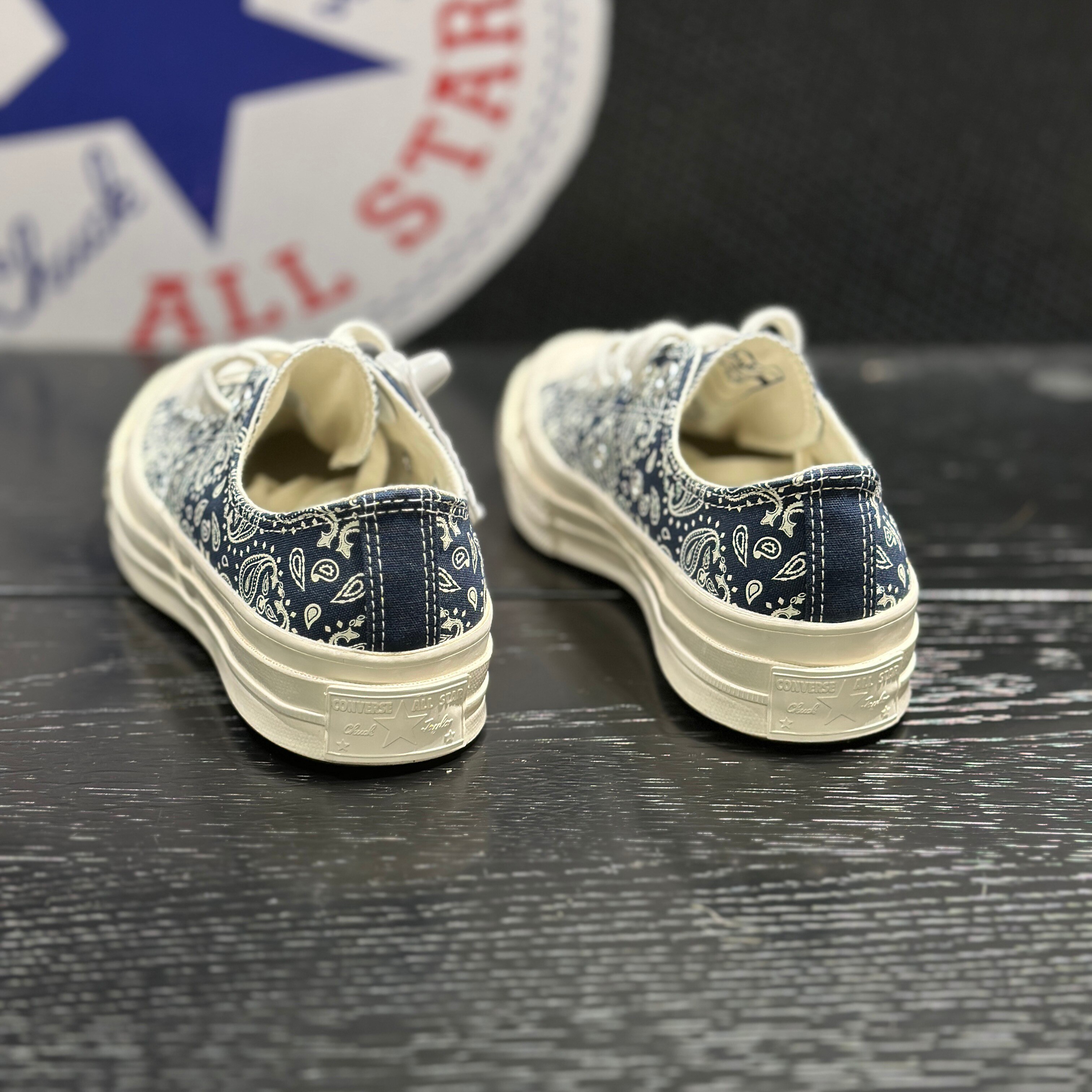 【坏蛋】Converse/匡威男女腰果花低帮复古休闲帆布些板鞋A15751C