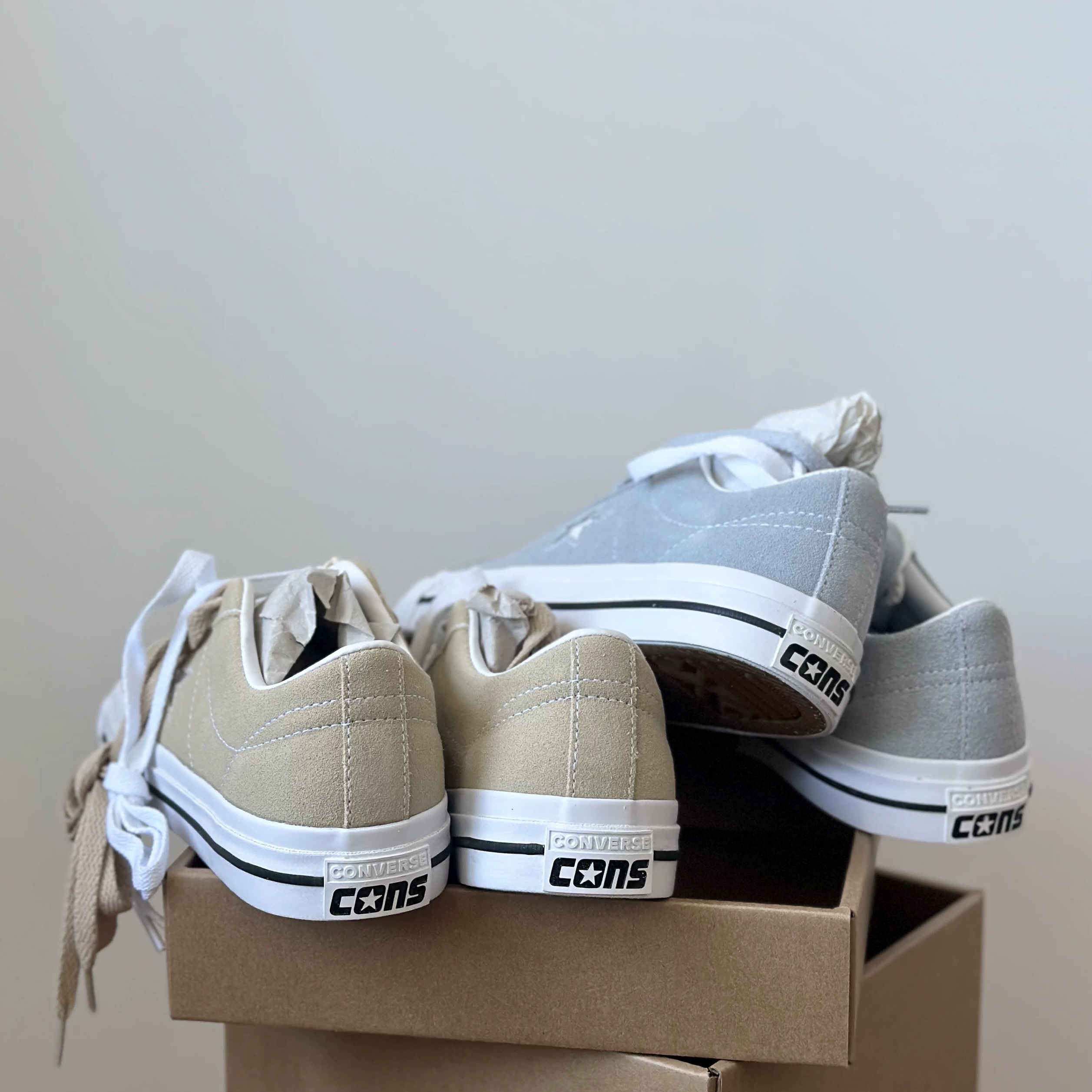 匡威Converse One Star经典黑白情侣休闲低帮运动滑板鞋A04600C