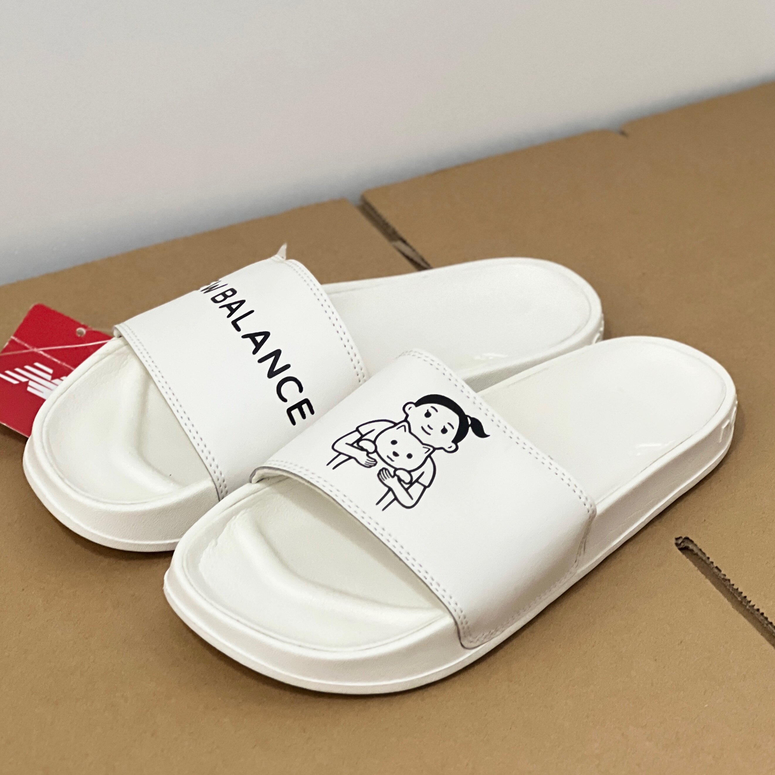 new balance/nb x noritake 联名小人男女拖鞋smf200nw swf200nw