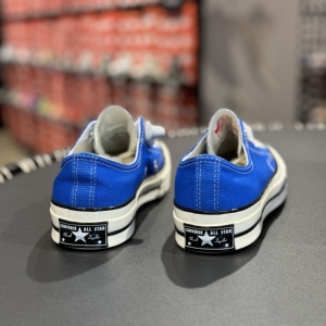 匡威Converse新款男女情侣休闲运动低帮宝石蓝1970S帆布鞋A11444c