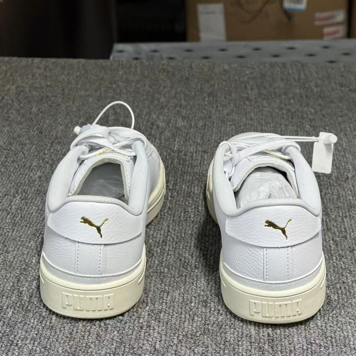 彪马/Puma SERVE PRO 男女经典黑白复古低帮舒适休闲板鞋 383879