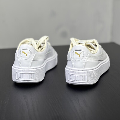 PUMA彪马女子蕾哈娜皮质小白鞋休闲运动板鞋PLATFORM 364040 N仓