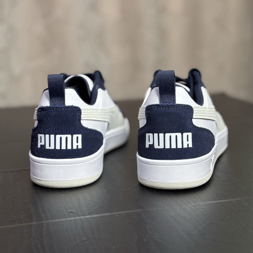 彪马puma 蓝色男士经典皮质休闲复古板鞋休闲运动板鞋 403443 N仓