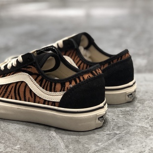 vans 子VN0A5HYR9ZY style36黑虎纹男女情侣防滑耐磨低帮帆布板鞋