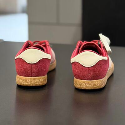 adidas阿迪达斯STADT SHOES「T头鞋」经典薄底运动板鞋JQ2477