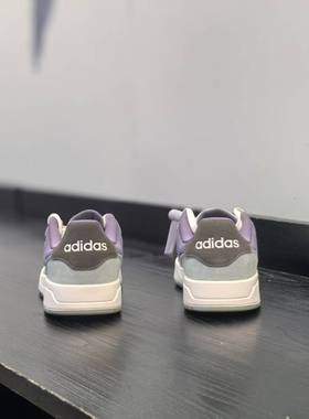 Adidas阿迪达斯ENTRAP情侣款耐磨百搭防滑复古低帮运动板鞋JR8322