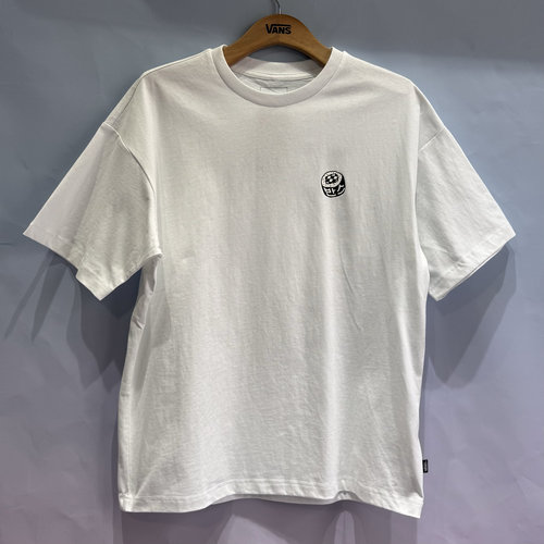 Vans 2025夏季新款滑板寿司透气百搭男女同款短袖T恤VN000NWAWHT