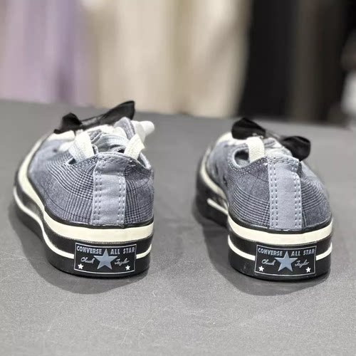 匡威运动休闲情侣款帆布鞋板鞋