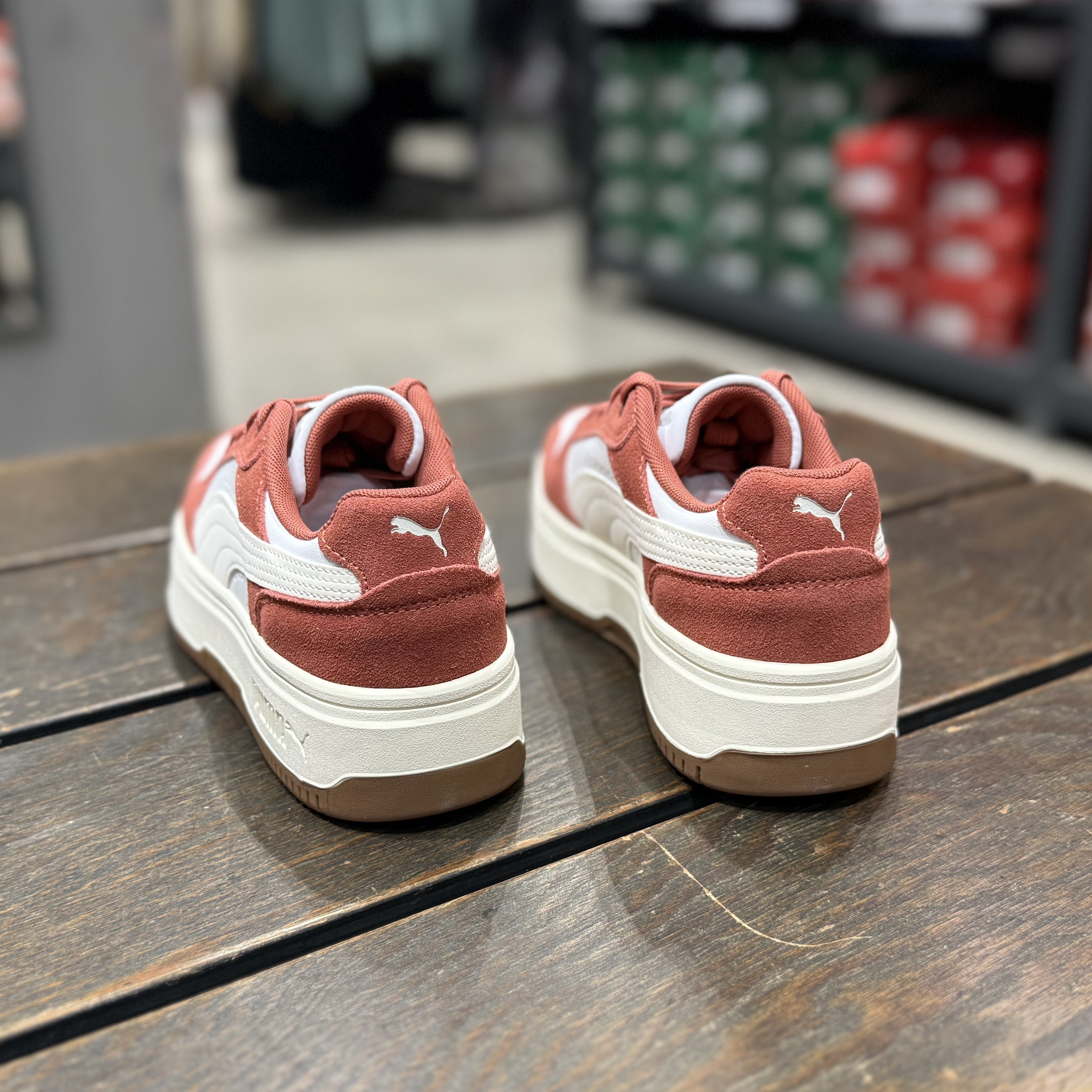 PUMA彪马女子厚底透气板鞋