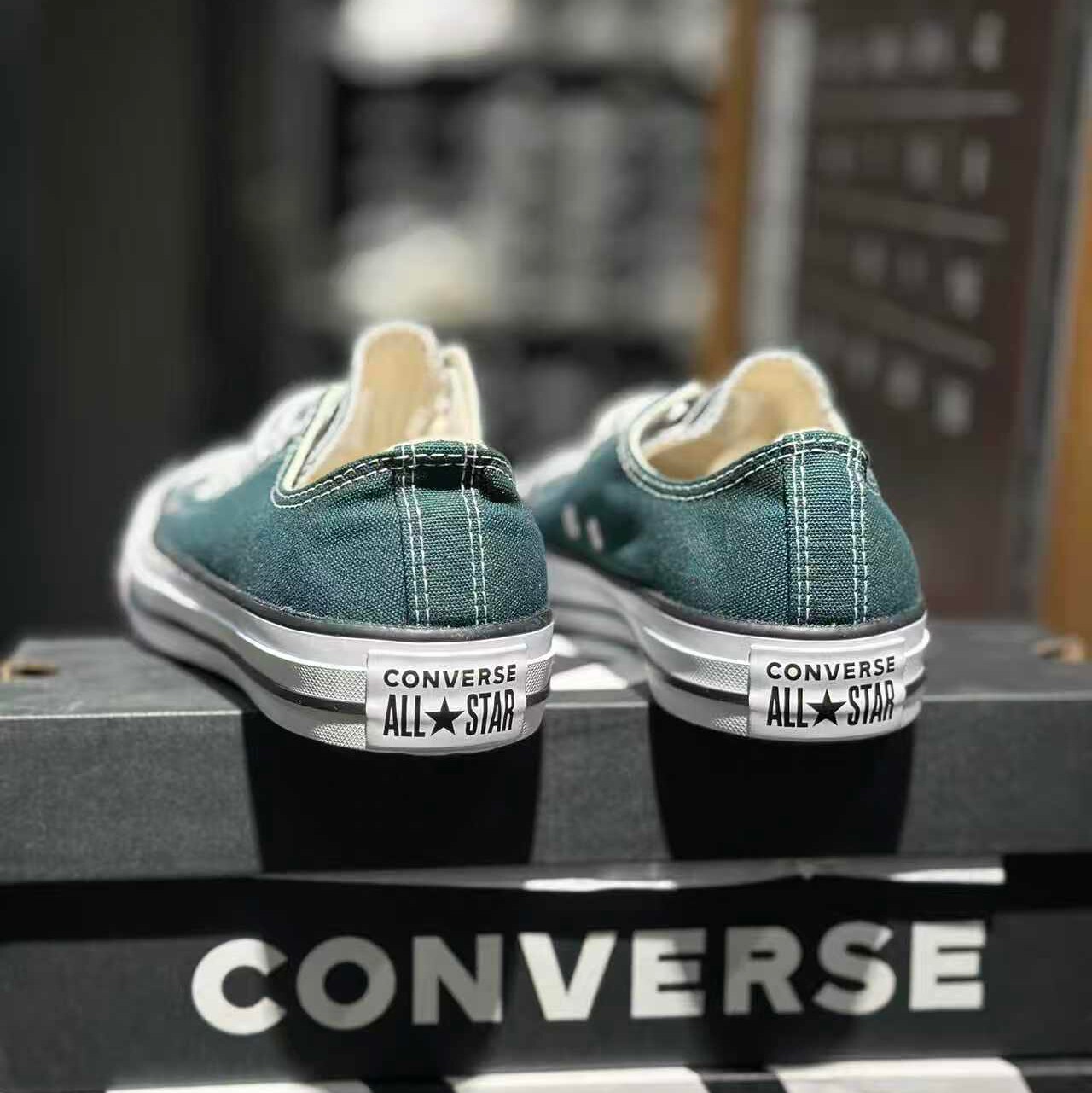 【坏蛋】Converse/匡威男女情侣款低帮舒适休闲运动板鞋A18101C