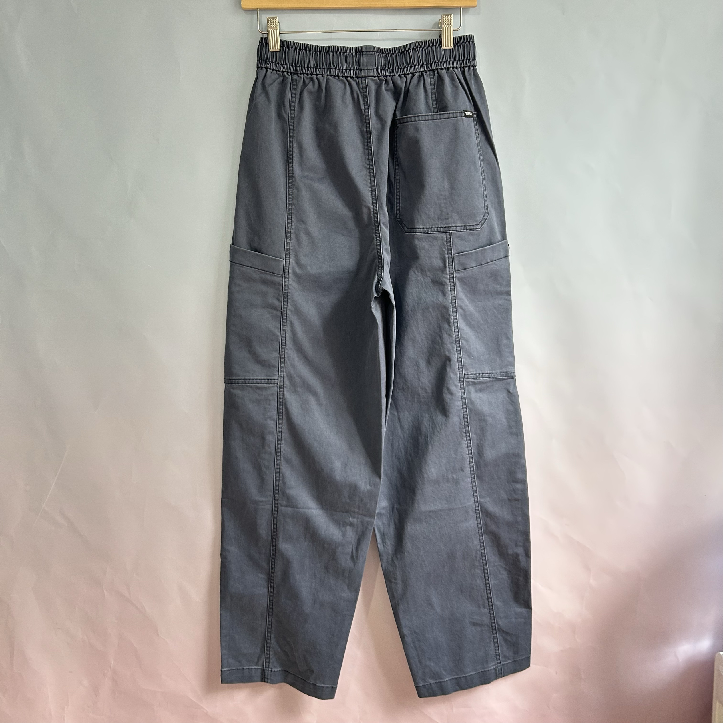 Vans 夏季新款柔软舒适水洗休闲百搭牛仔长裤男女同款VN000NF3JDU