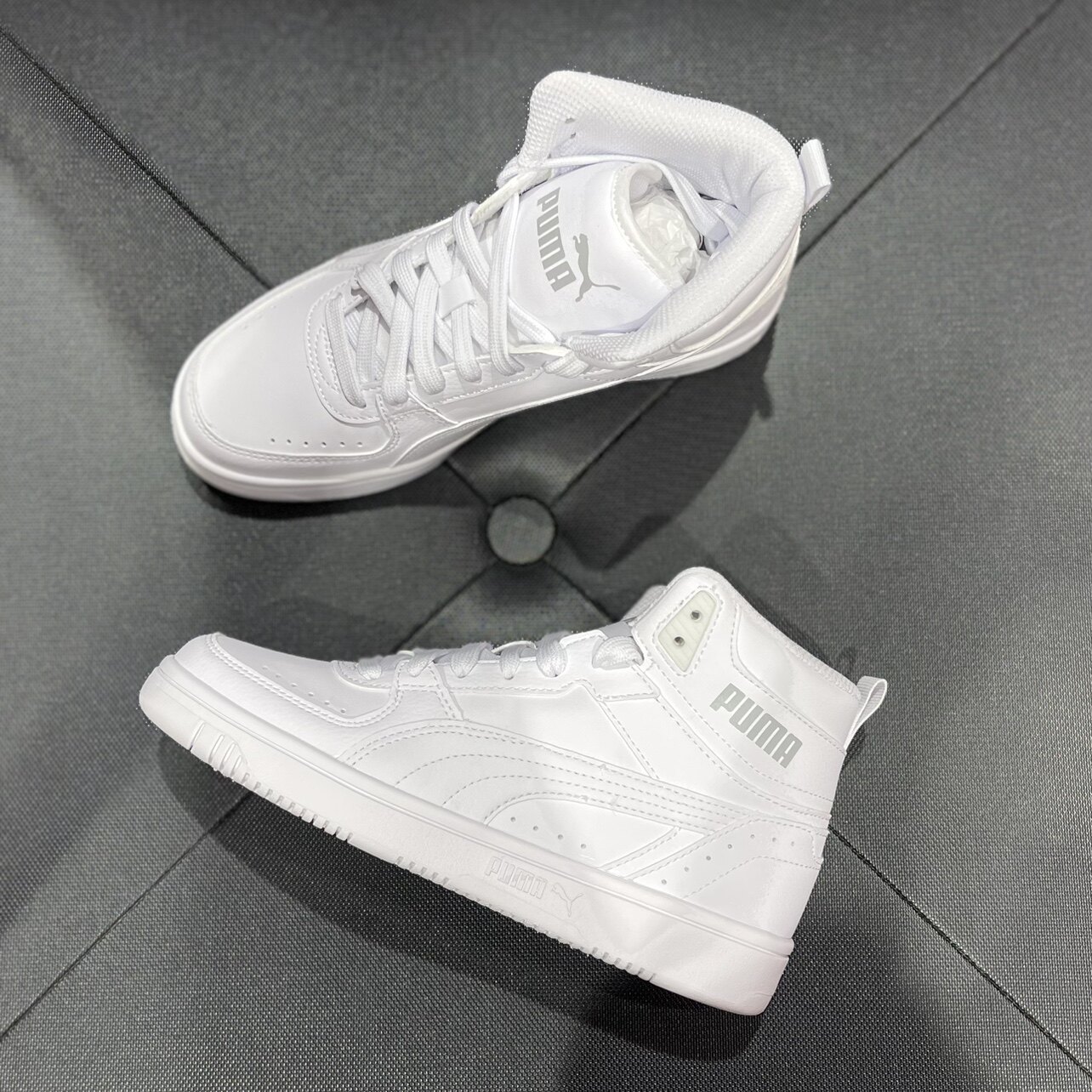 PUMA彪马男鞋女鞋2022年新款Rebound JOY高帮运动休闲板鞋374765