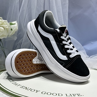 板鞋 Skool轻便增高黑白休闲百搭男女同款 子VN0A7Q5EBA2 Old Vans