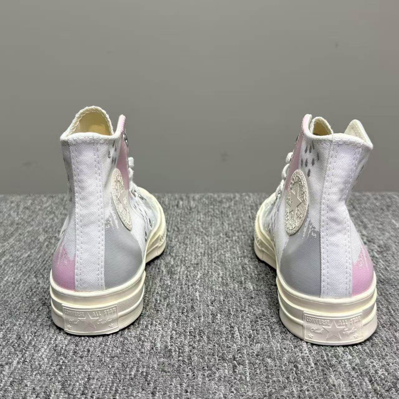 Converse 匡威正品1970s白色粉灰泼墨高帮男 女情侣帆布鞋A04214C,运动鞋new,帆布鞋,淘宝优惠券,粉丝福利购,淘宝优惠卷