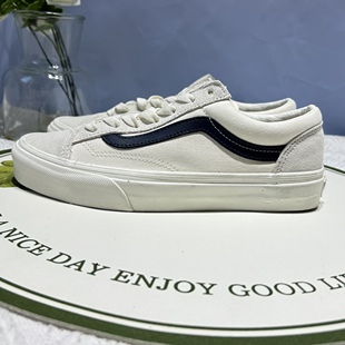 板鞋 36防滑耐磨百搭白蓝海鸥线男女同款 VN0A3DZ3KE6 Style Vans