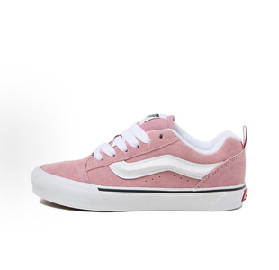 vans秋冬季粉色厚款百搭舒适男女同款休闲面包板鞋子VN000CS0C3S