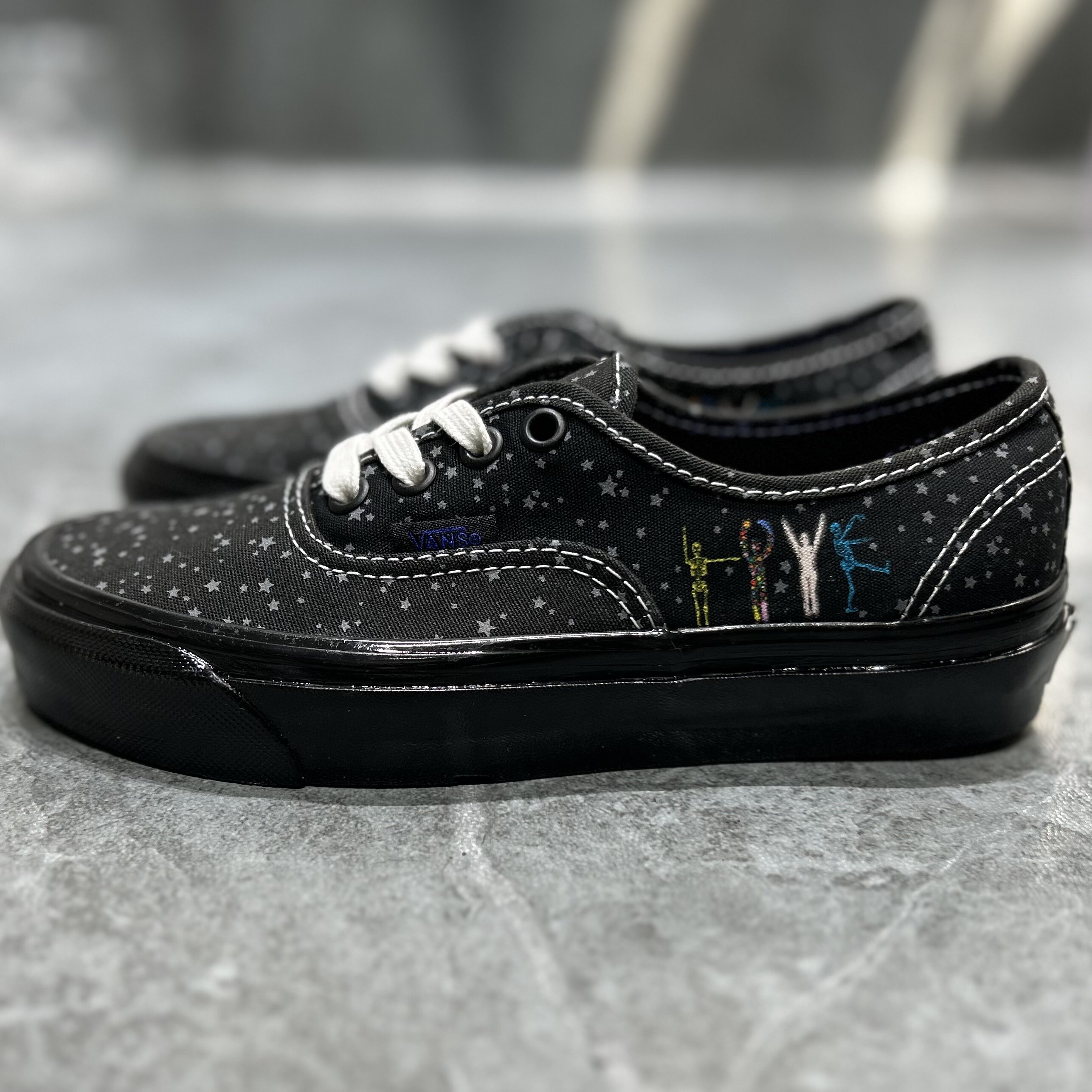 Vans Authentic安纳海姆星空印花防滑耐磨低帮板鞋子VN0A5KX4AVU