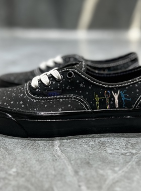 Vans Authentic安纳海姆星空印花防滑耐磨低帮板鞋子VN0A5KX4AVU