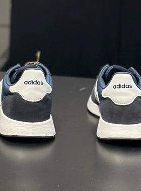 Adidas/阿迪达斯男子低帮跑步鞋休闲舒适百搭休闲运动男鞋JS3022