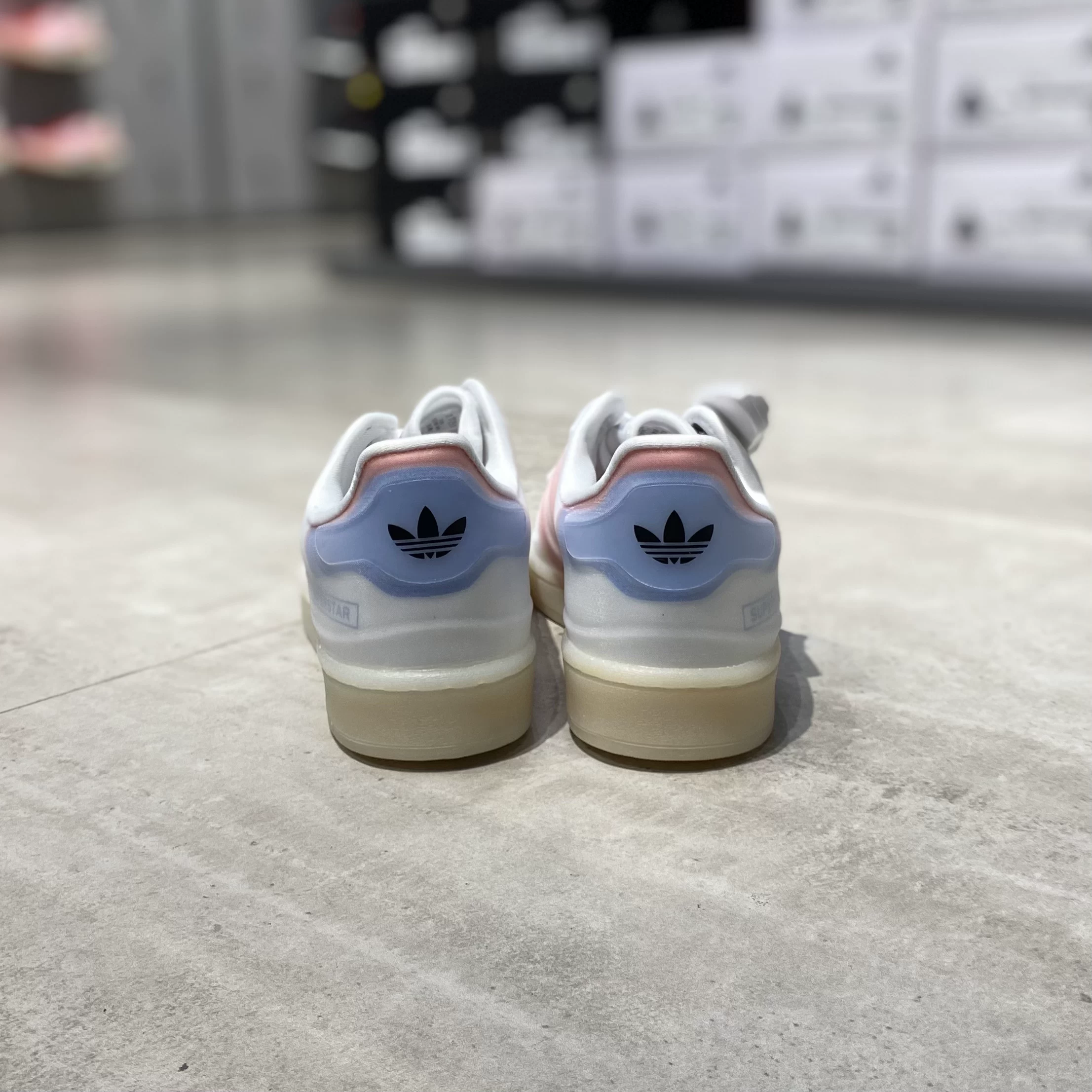 Плохой парень магазин adidas/Adidas Superstar мужские и женские замороженные нижние оболочки головки обуви FX5544