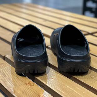 Adidas阿迪达斯男女同款OZWAVE CLOG稳定缓震回弹厚底拖鞋 JR6761