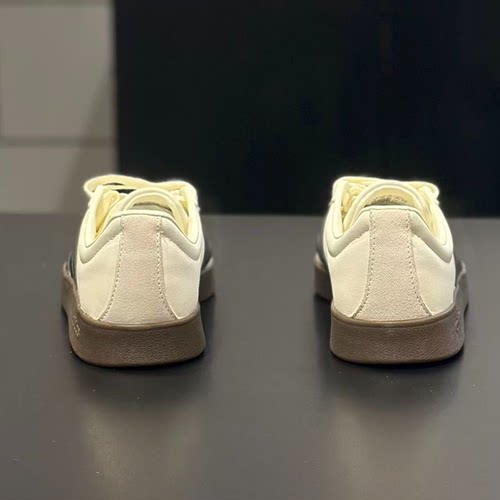 adidas 阿迪达斯「T头鞋」VL COURT情侣复古休闲板鞋德训鞋JQ1501