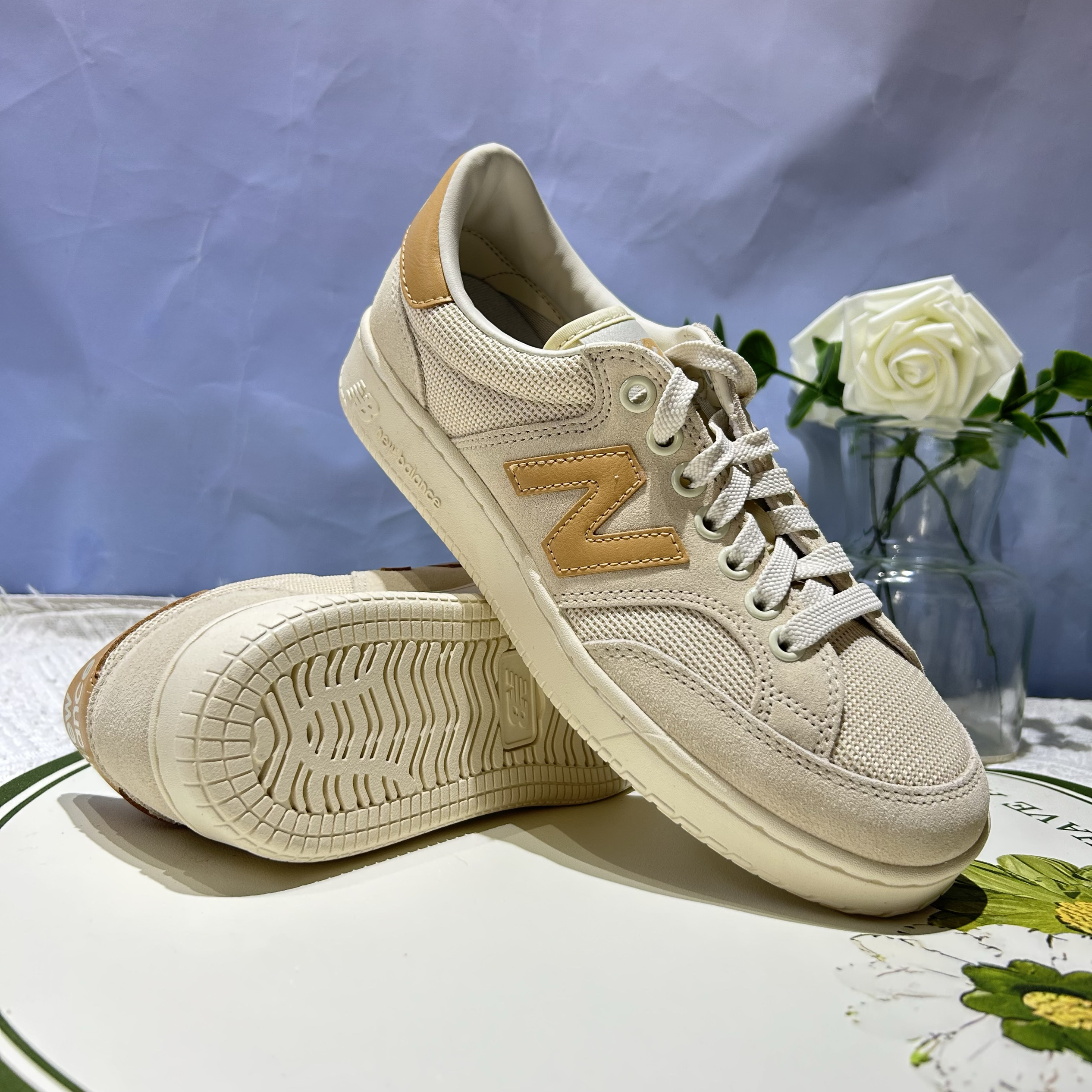 New Balance Proct系列温柔百搭日落黄男女同款低帮板鞋PROCTCTM