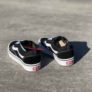 VANS Old Skool ComfyCush黑白经典低帮轻质男女板鞋VN0A3WMAVNE