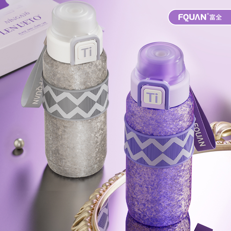 新款纯钛保温杯大容量养生泡茶杯