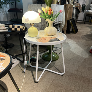 高度48厘米 直径45厘米 特价 铁艺小圆桌