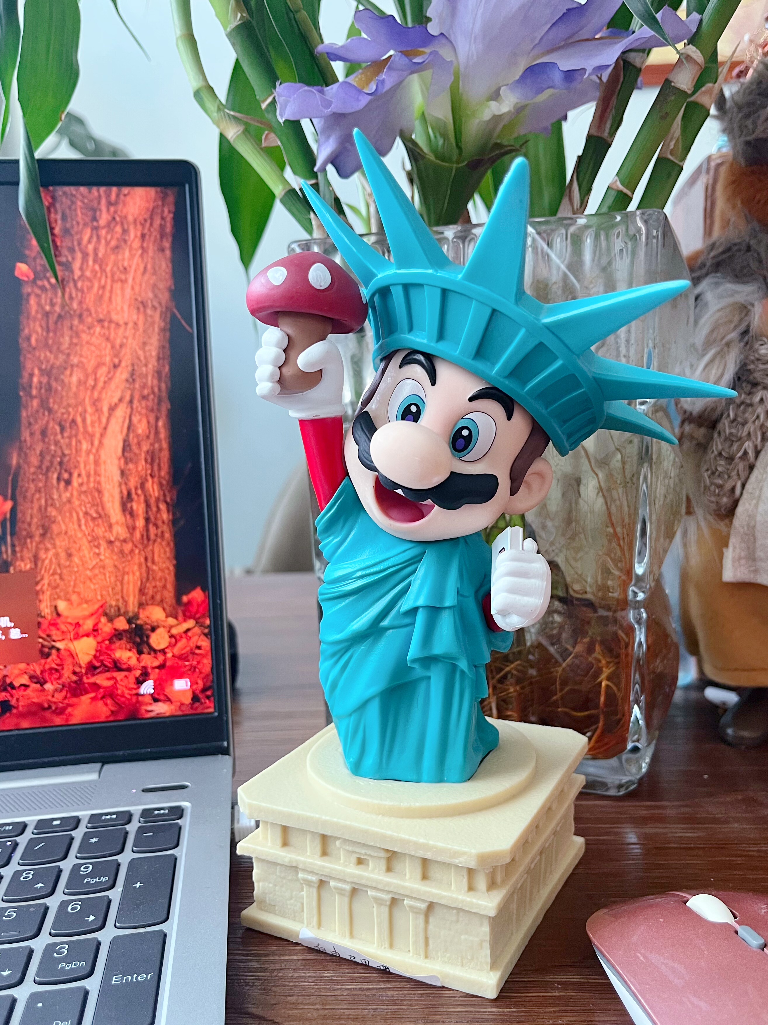 可爱马里奥摆件