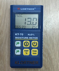 意大利KLORTNER木材水分测定仪KT-70木材湿度计检测仪含水率测量