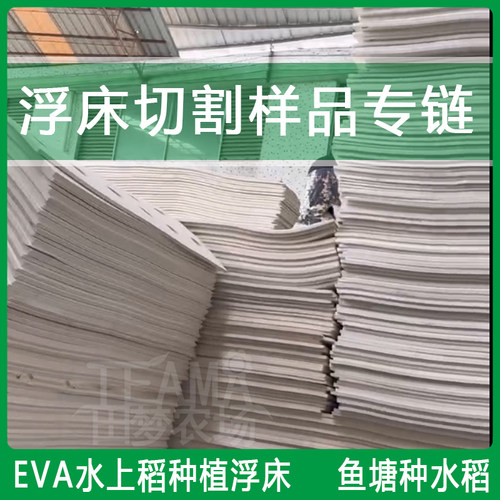 水上种植浮床eva水培浮板种植菖蒲鸢尾美人蕉鱼稻共生种菜浮板