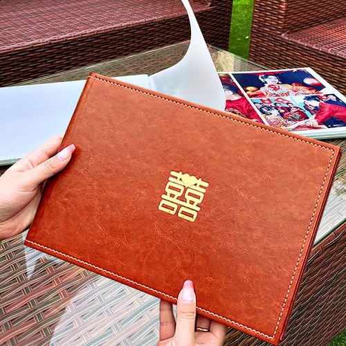 婚礼跟拍相册订婚现场照片书纪念