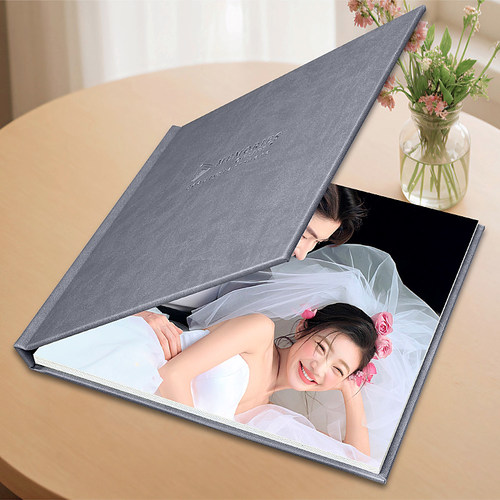 超凡数码结婚纱照相册定制作高端