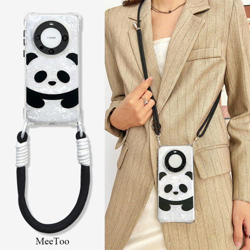 软硅胶带挂绳斜挎华为mate60Pro