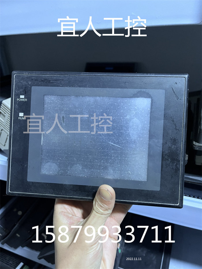 欧姆龙触摸屏NT31-ST121B-EV2 测试包好 原装拆机