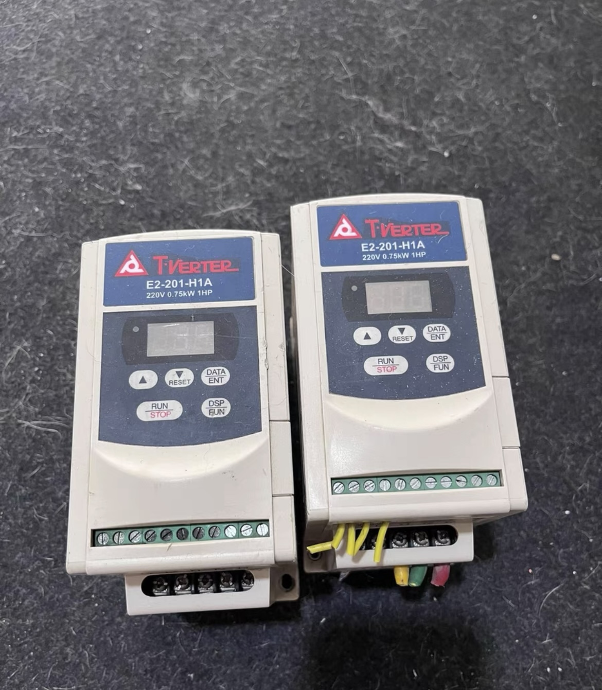 台安E2变频器E2-201-H1A 220V 0.75KW二手拆机件，功能包好